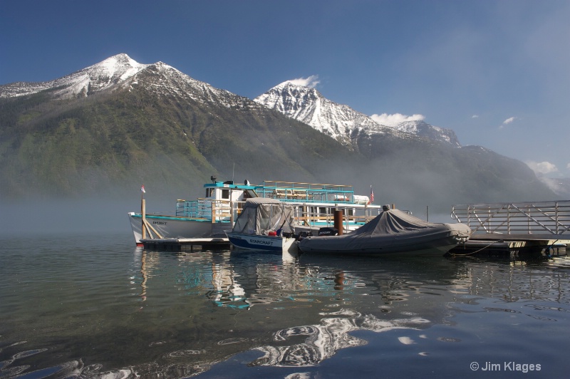 Lake McDonald Boat Dock - ID: 13711659 © Jim Klages