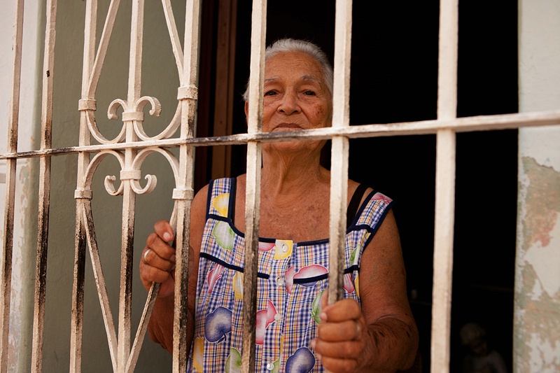 Lady Behind Bars, Trinidad - ID: 13713370 © Susan Gendron