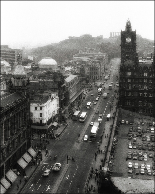 Clock Tower on Princes Street