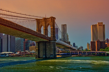 Brooklyn Bridge Pastels