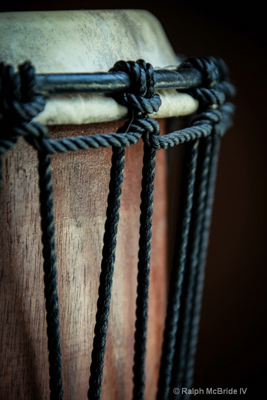 Djembe drum - Interior w/ Available Light