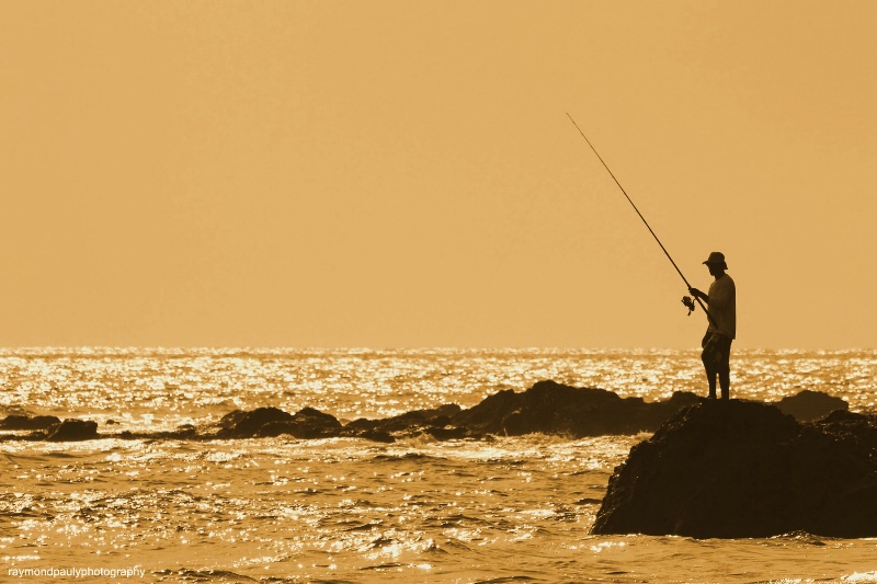 Fishing at Sundown