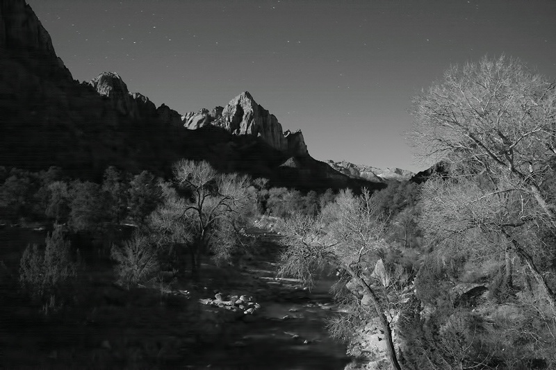 Watchman at night