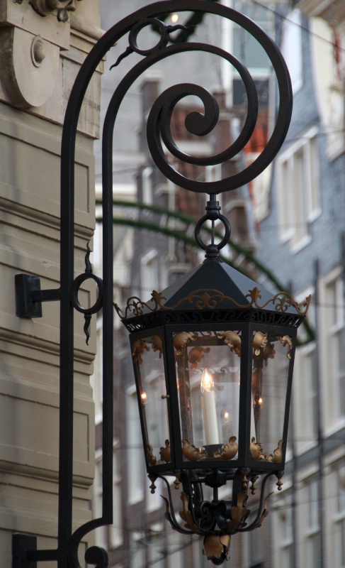A lamp from Amsterdam