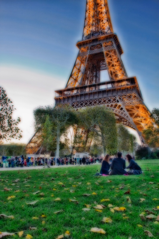 Picnic at the Eiffel Tower