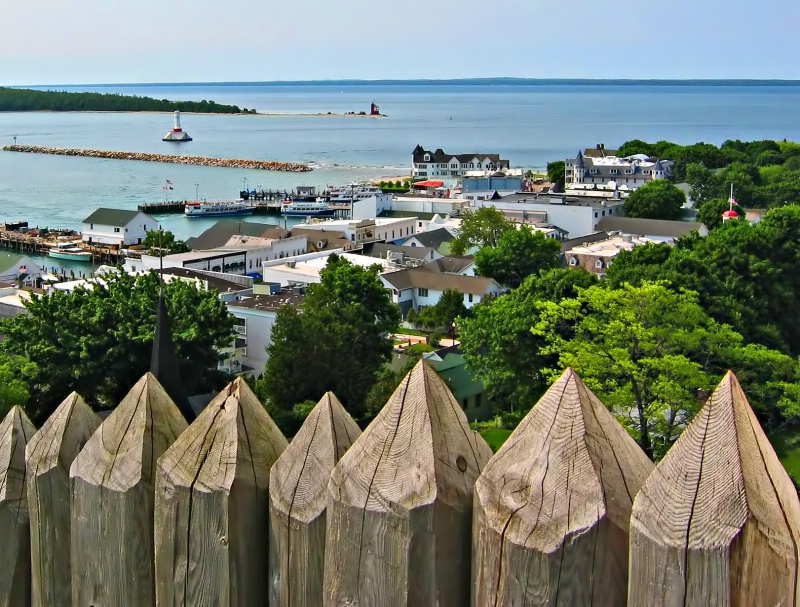 Macinac Island Harbor