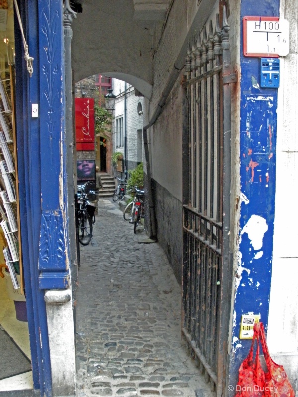 Working alley--Bruges