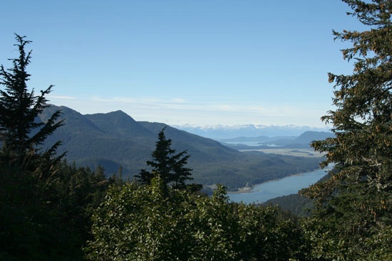 View North  from Mt. Roberts