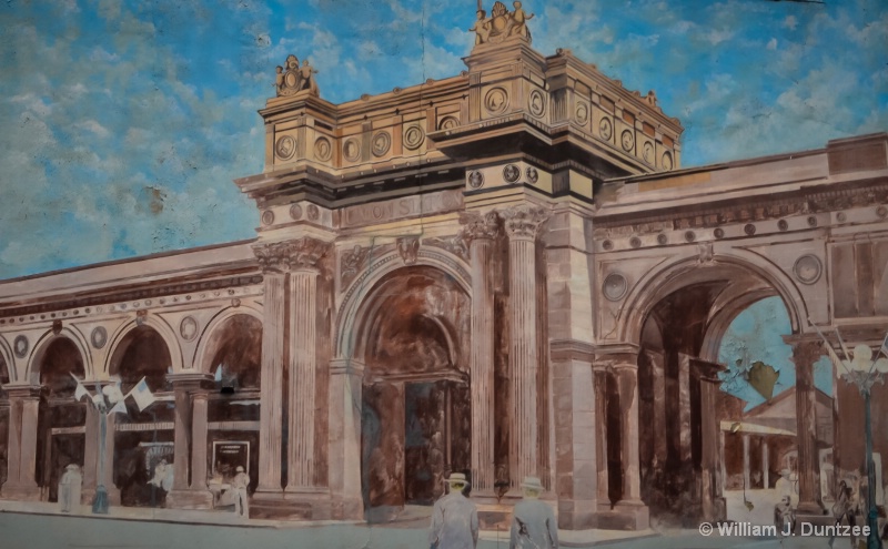 "Union Station" Building Mural