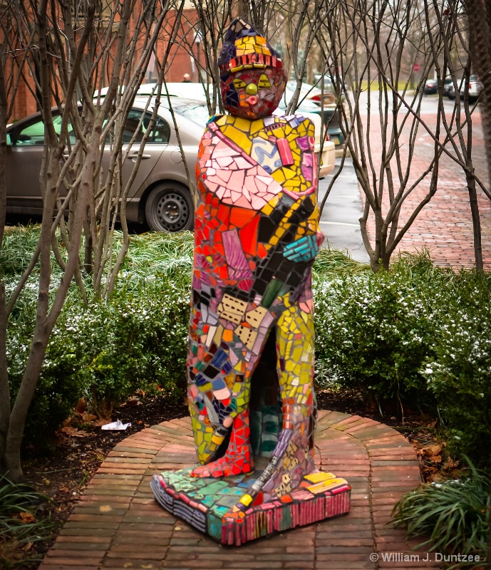 "Mosaic Statue" Short North Section