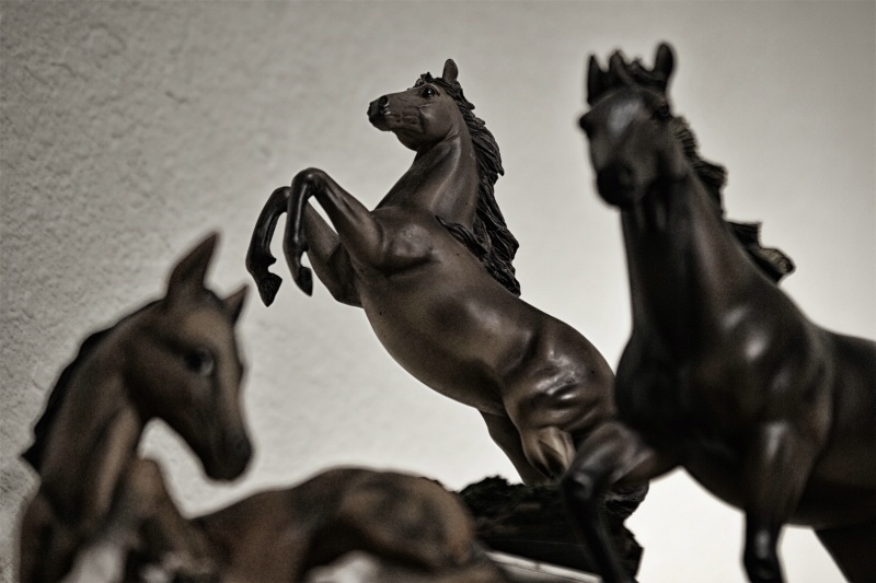 Porcelain Horse Figurines