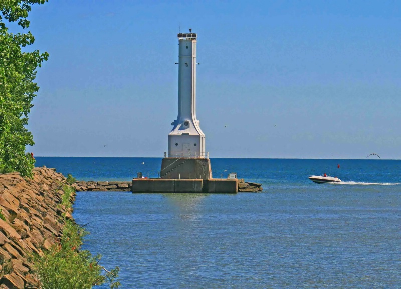 Huron Harbor Lighthouse