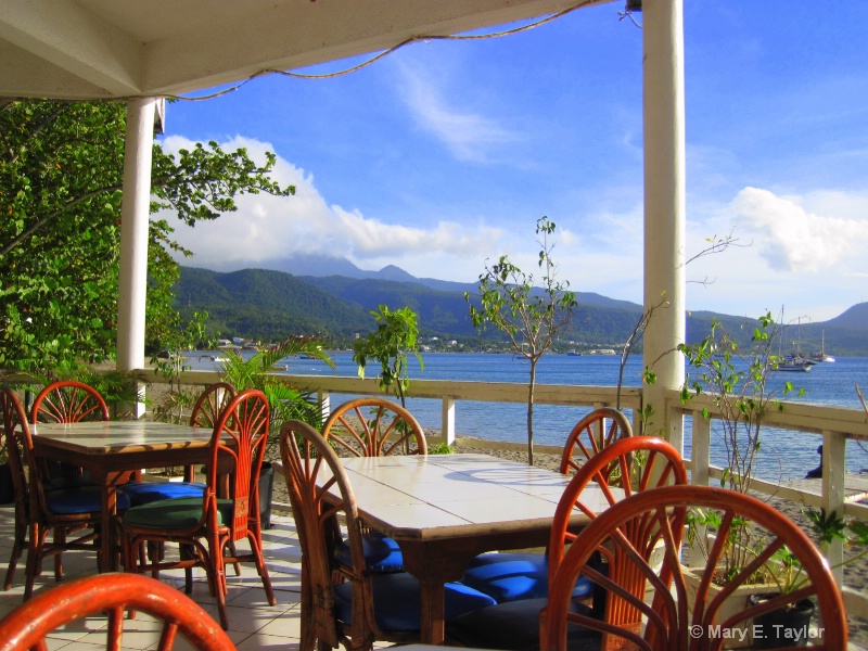 Purple Turtle Restaurant and Beach, Dominica - ID: 13745160 © Mary E. Taylor