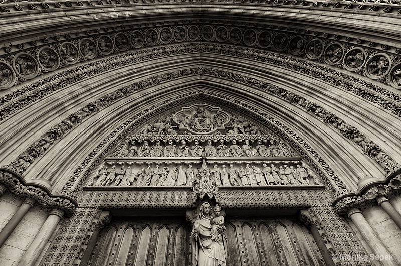 Detail of stone carving