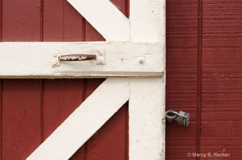 Barn Door Handle & Lock