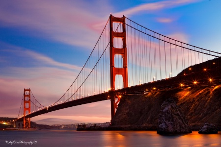 The golden gate bridge