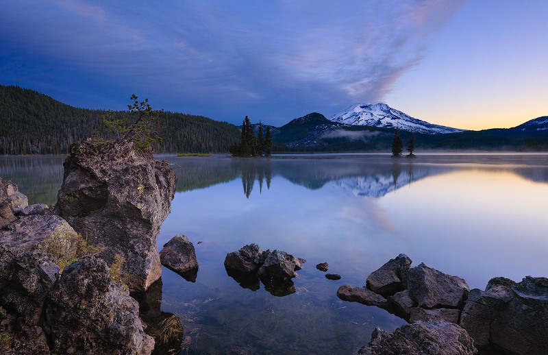 Early Morning At Sparks Lake