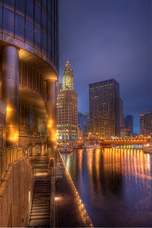 Chicago River morning