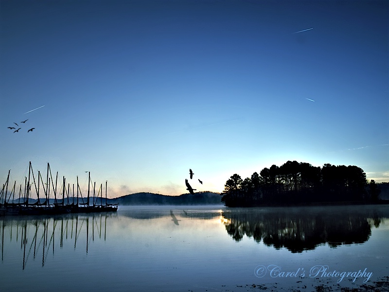 Daybreak at the Lake 