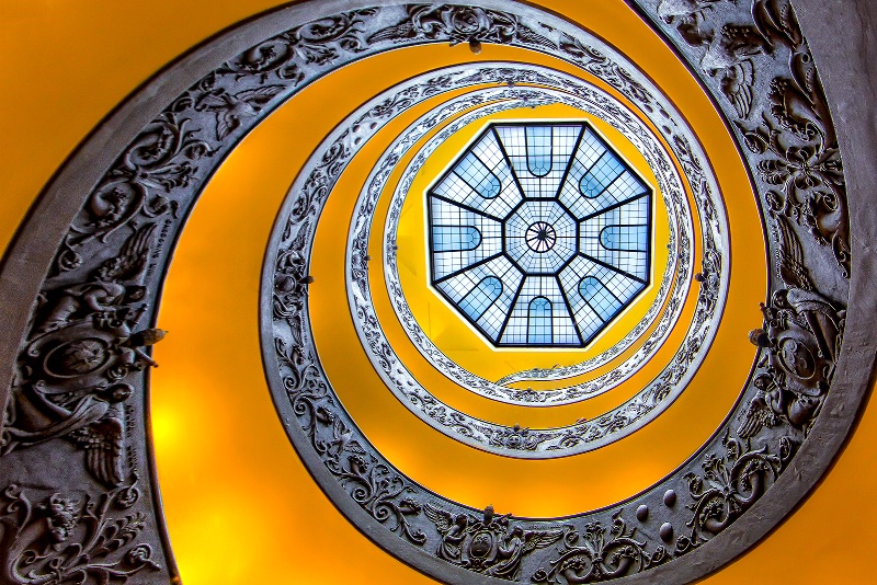 The Spiral at the Vatican  