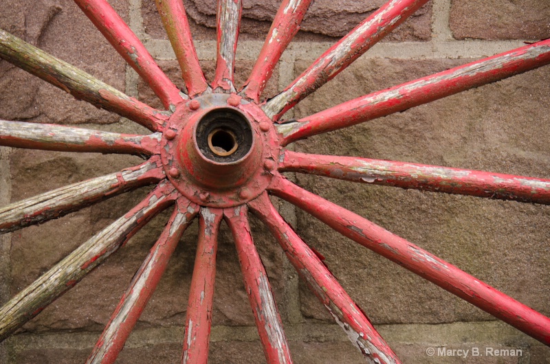 Weathered Spokes