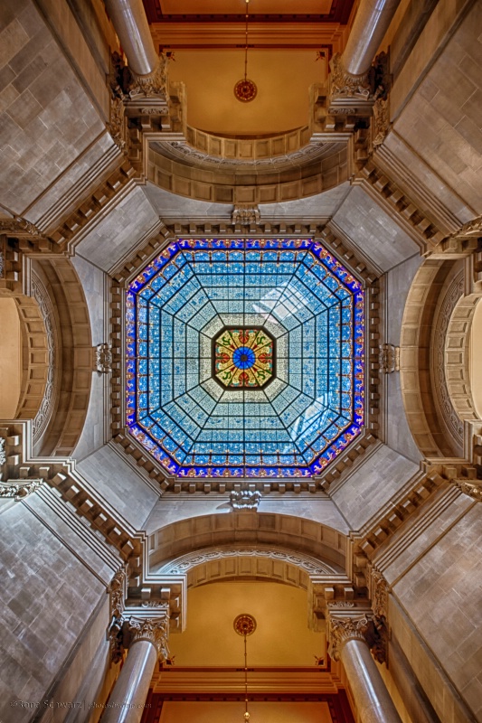 Indiana State Capitol Dome Interior