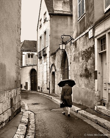 Pluie à Chartres