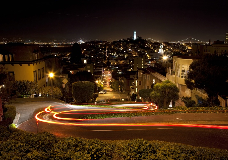 Taillights, Lombard Street