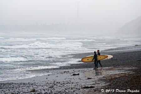 Overcast Surf Session 