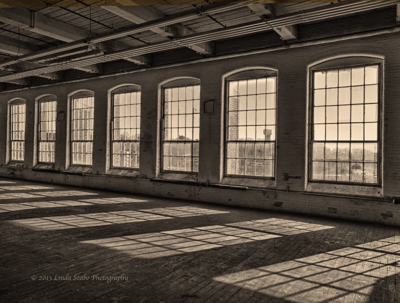 Stone Mill Window Shadows