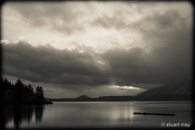 Quinault Lake Sunset 2 - ID: 13801002 © Stuart May