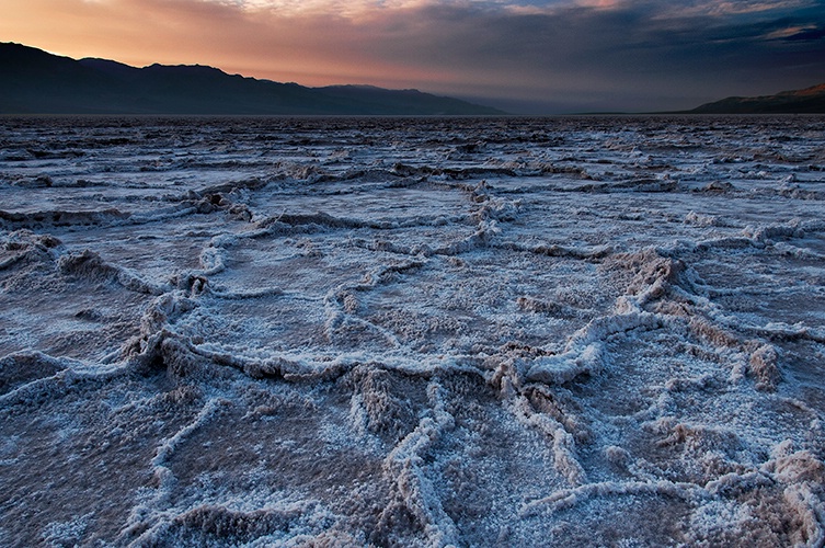 Badwater sunset