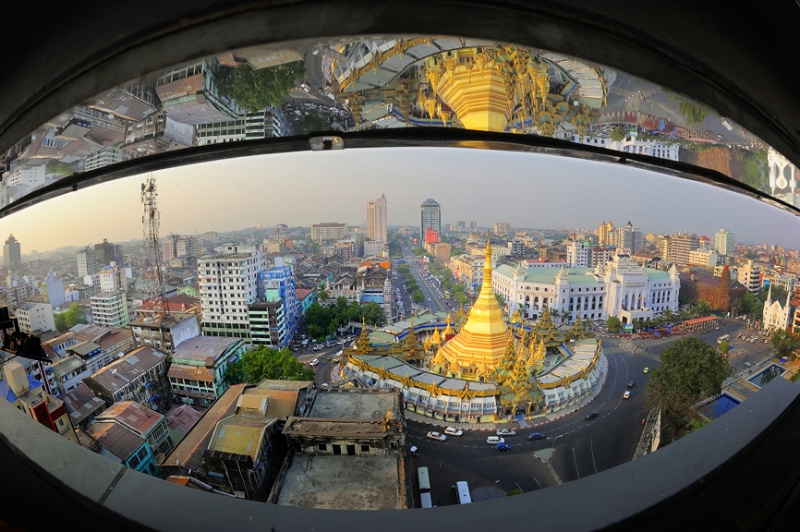The scene of Yangon - ID: 13830606 © Kyaw Kyaw Winn