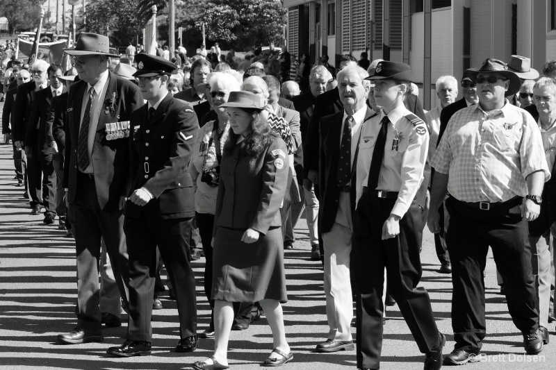 ANZAC Day March.