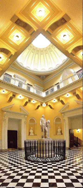 Virginia State Capitol Rotunda Vertical Pan  - ID: 13847192 © Wanda Judd