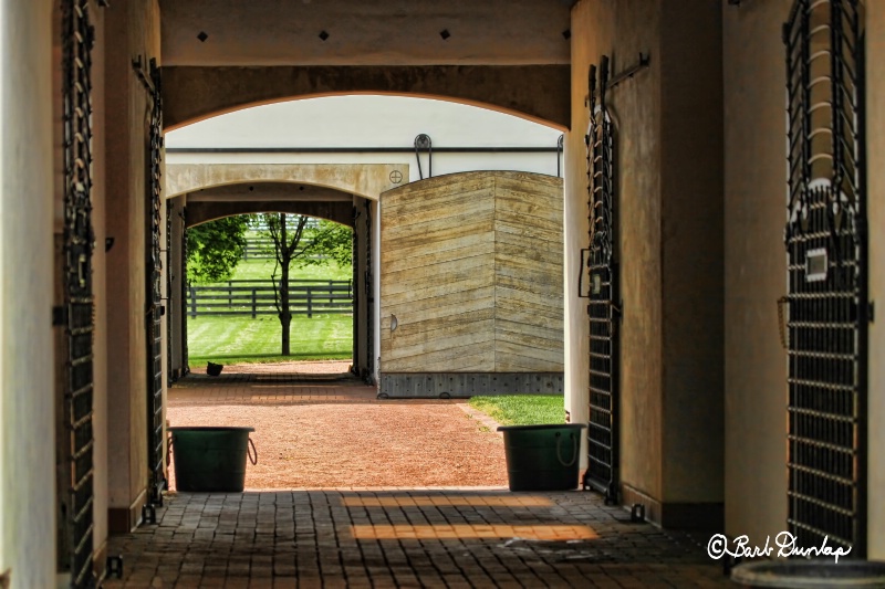 Gainesway Farm stable 