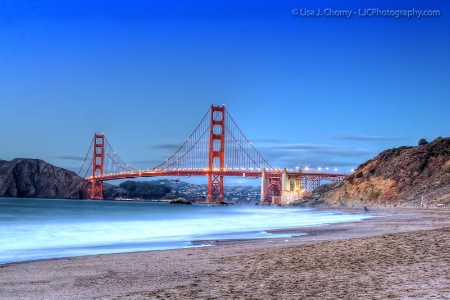 Golden Gate Bridge at Dusk