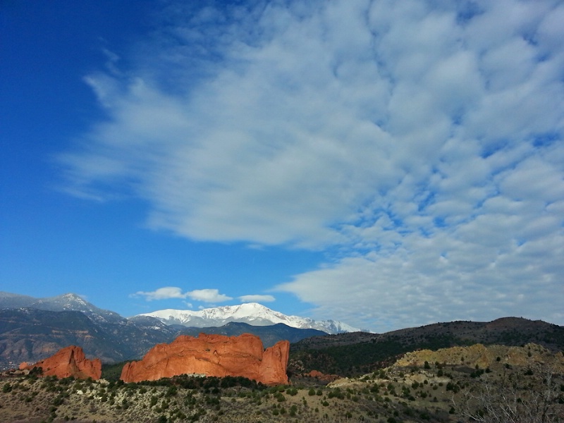 May Snow on Pikes Peak