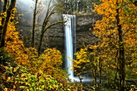Fall at the South Falls