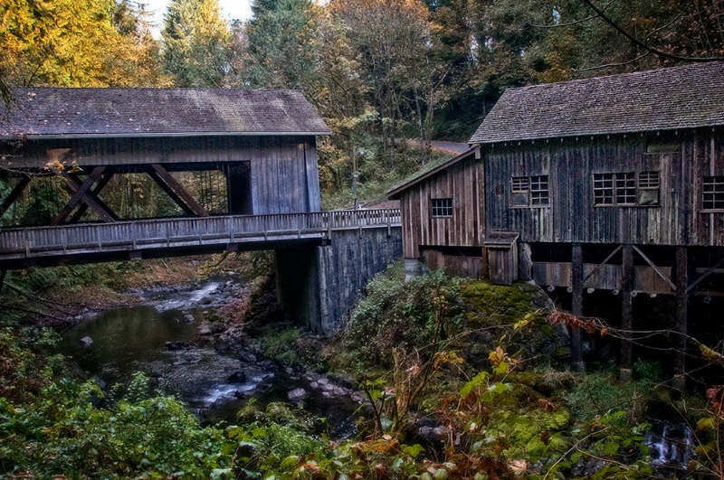 Sunrise at the Grist Mill