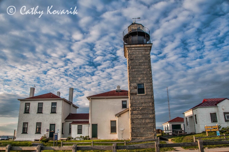 Beaver Tail Lighthouse in Rhode Island