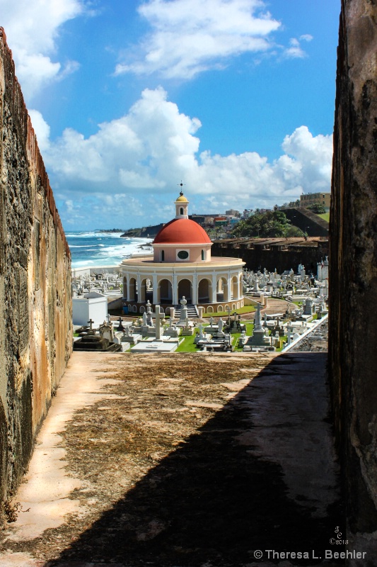 Fort Look-Out View of the Cemetary