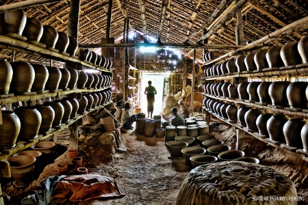 Pots factory.