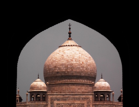 The Taj On A Rainy Day