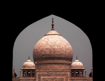 The Taj On A Rainy Day