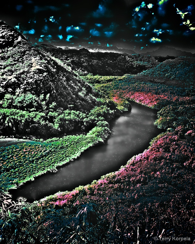 hawaii infra-red shot - ID: 13901732 © Terry Korpela