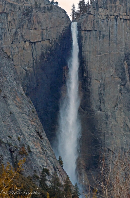 Yosemite Falls in February