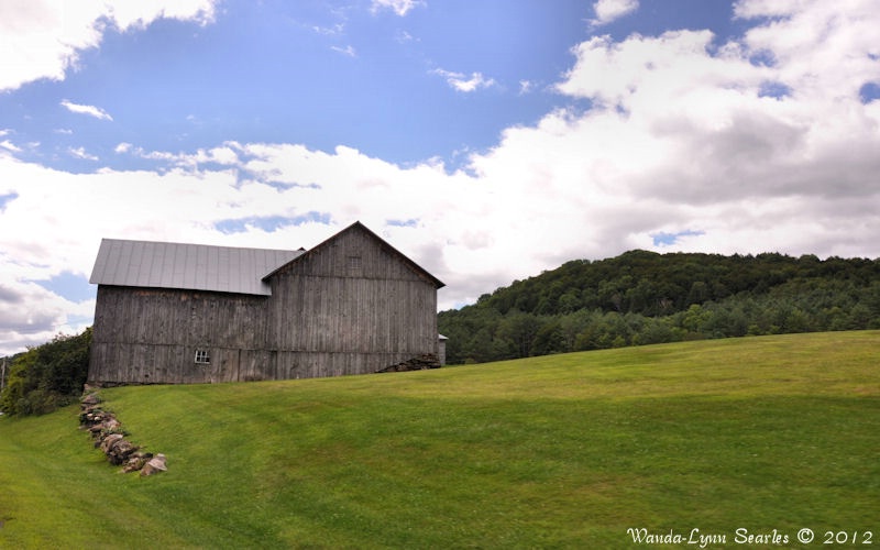 Barn On The Hill