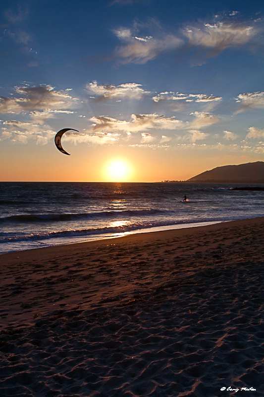 Central Coast Kite Surfer