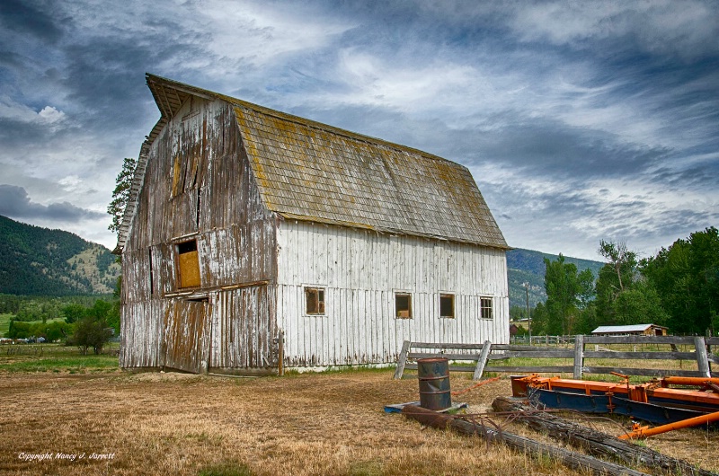 Abandoned Barn, Florence, Montana